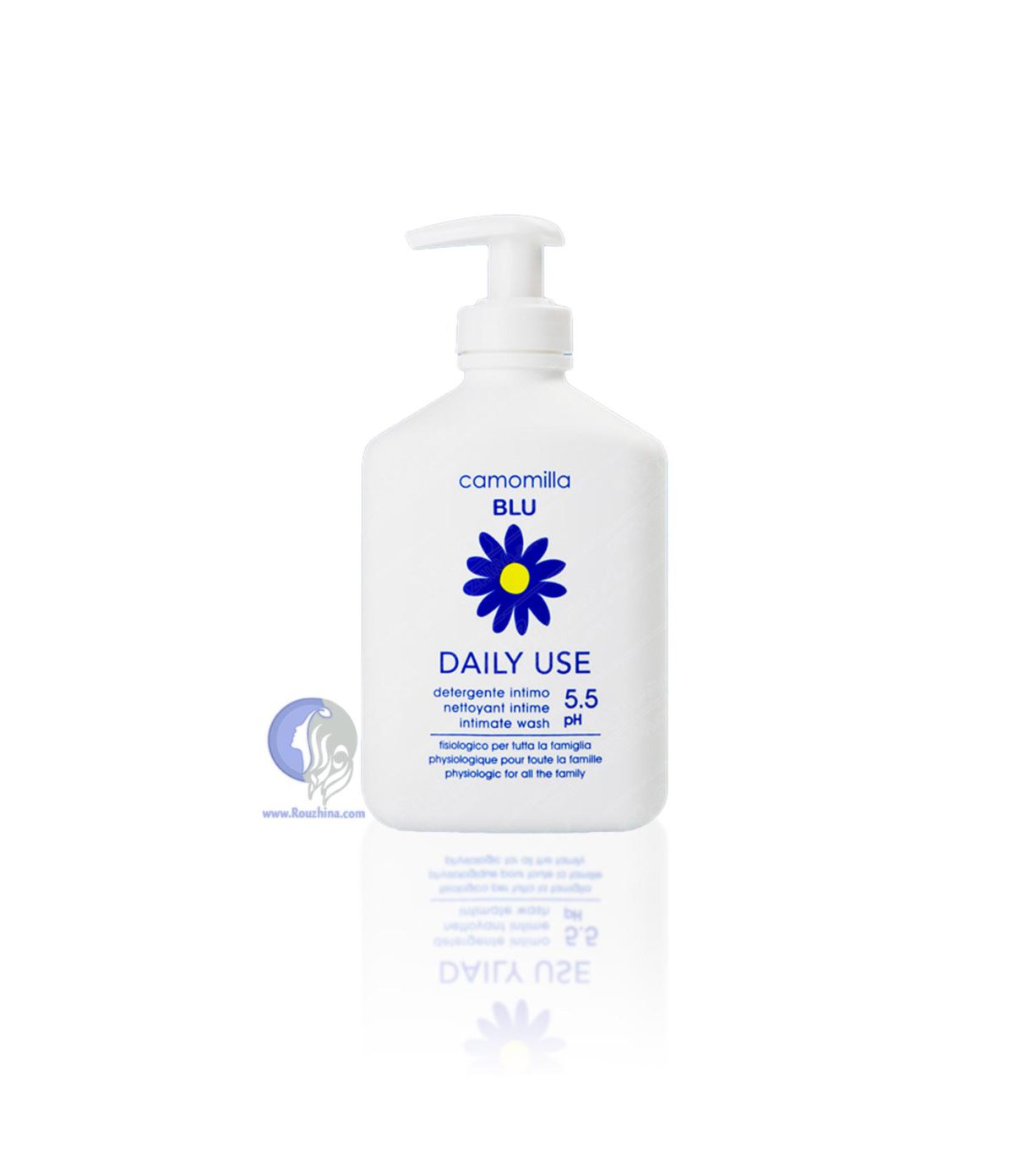 ژل بهداشتی بانوان روزانه بابونه کامومیلا بلو Camomilla BLU