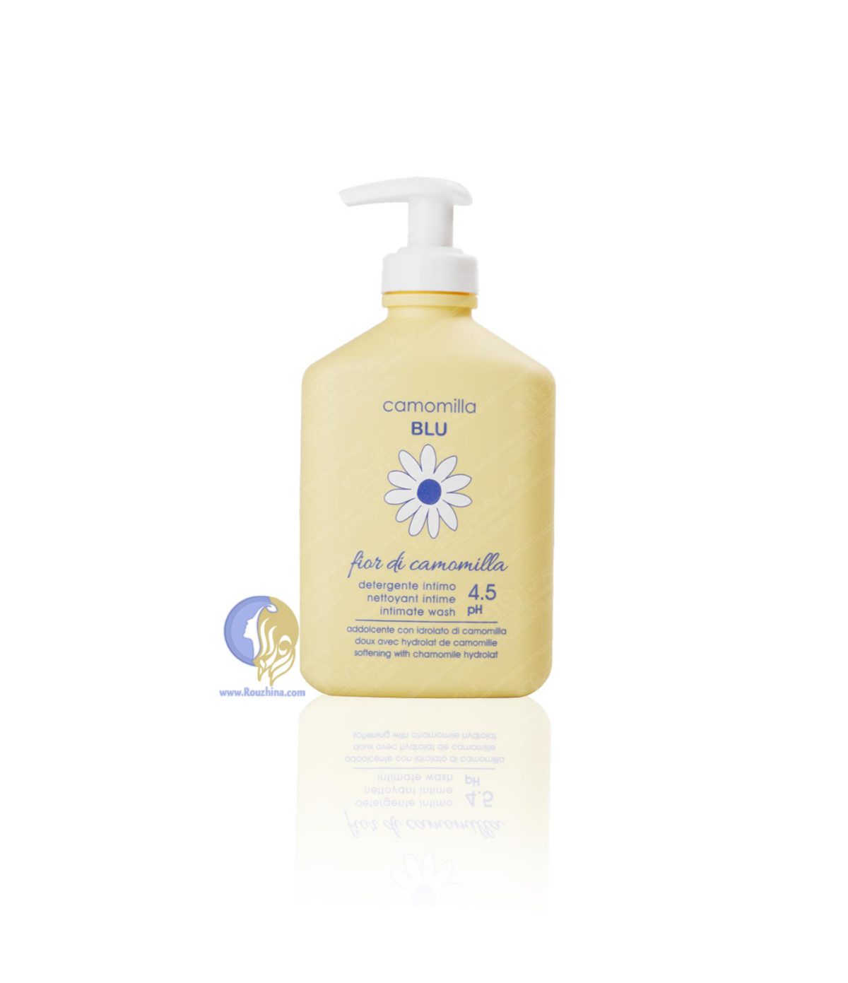 ژل بهداشتی بانوان کامومیلابلو مدل بابونه اینتیمو Camomilla BLU