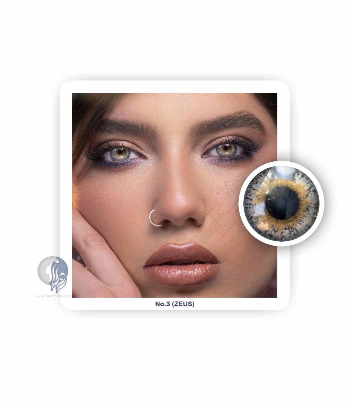 لنز چشم رنگی آی ریو EyeReve شماره 3 Zeus