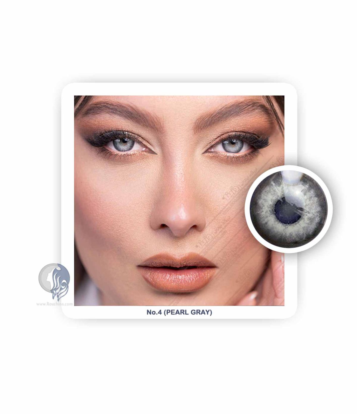 لنز چشم آی ریو EyeReve شماره 4 Peral Gray