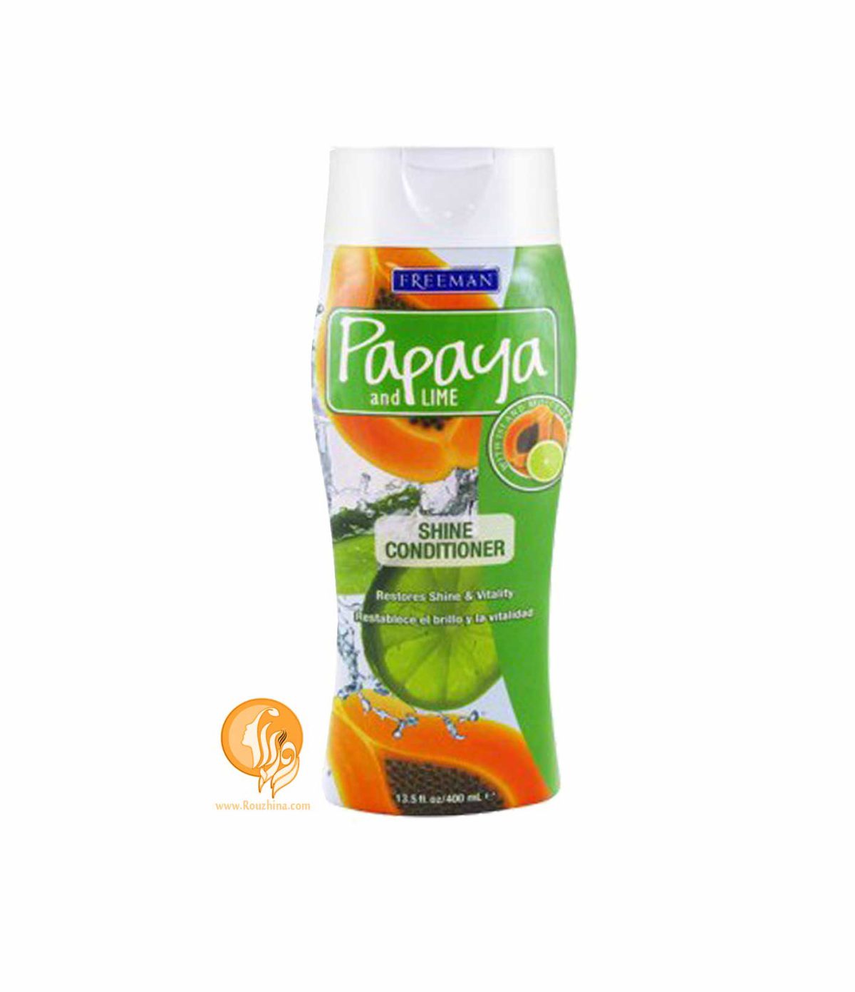 نرم کننده استوایی پاپایا و لیمو (درخشان کننده) سرشار از آنتی اکسیدانfreeman papaya and lemon conditioner