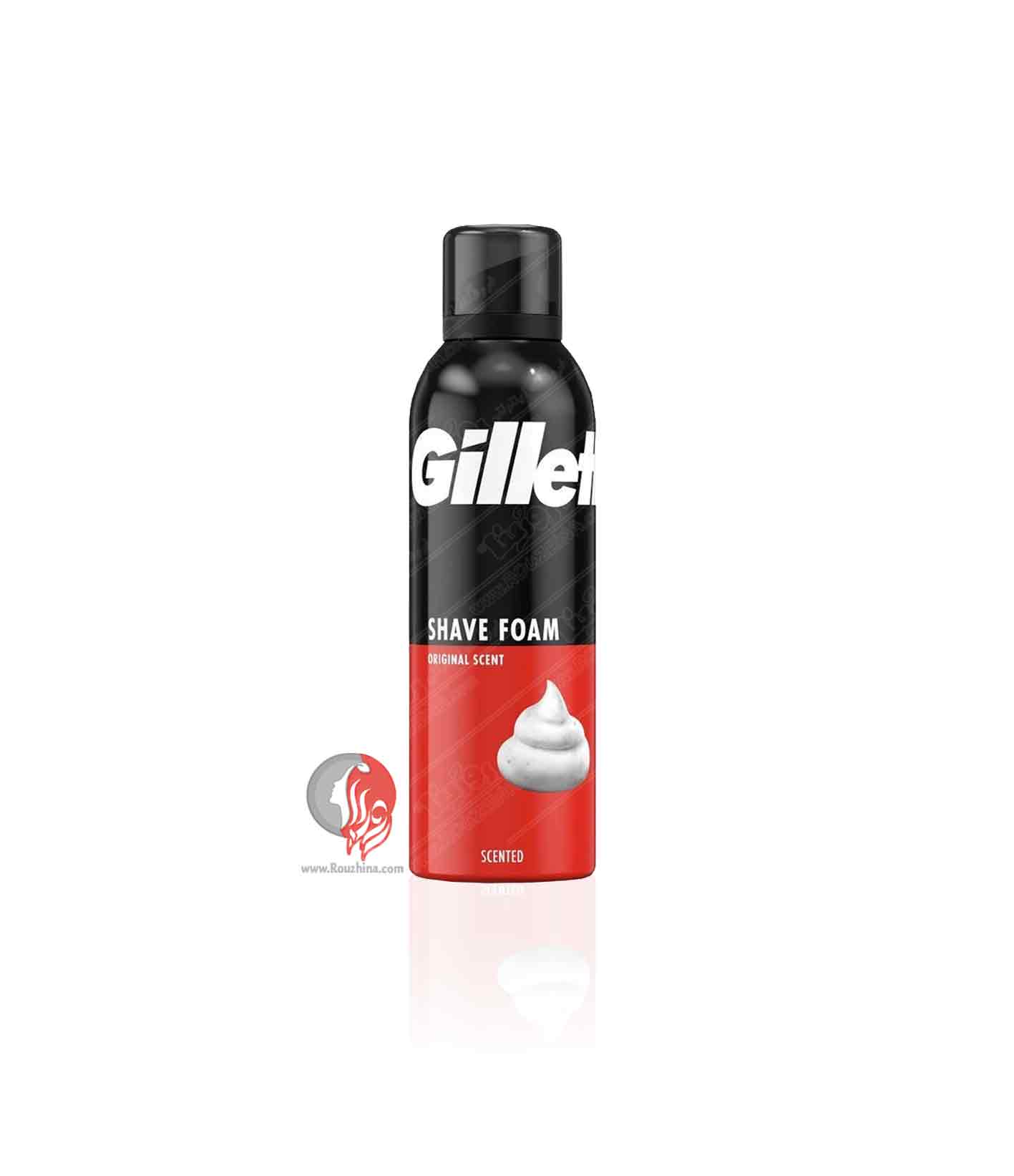 فوم اصلاح ژیلت Gillette مدل رگولار