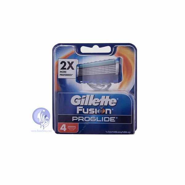 فروش تیغ یدک اصلاح ژیلت مدل فیوژن پرو گلاید4 عددی-Gillette Fusion Proglide Blades Pack of 4