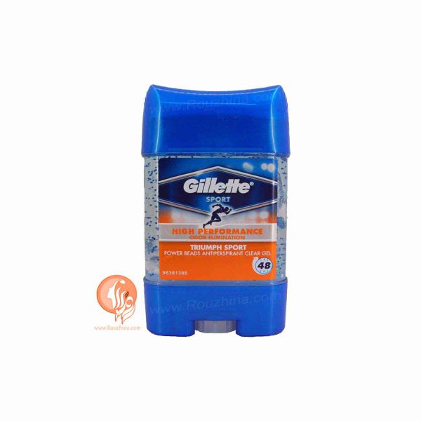 فروش ژل شفاف ضد تعریق مردانه های پرفورمنس ژیلت مدل اسپورت Gillette Sport High Performance Clear Gel Deodorant