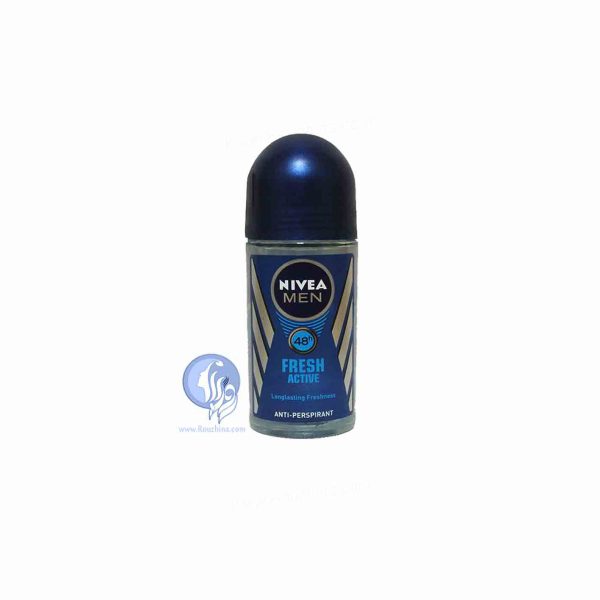 مام رول ضد تعریق مردانه نیوا Nivea مدل فرش اکتیو Nivea Fresh Active For Men Roll-On Deodorant