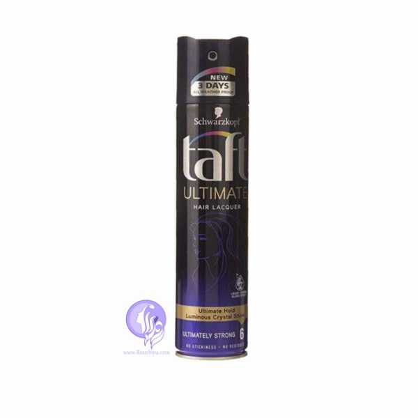 ویژگیهای اسپری نگهدارنده حالت موی اولتیمیت تافت شوارتزکف Taft Ultimate Hair Spray Hair Styling Spray