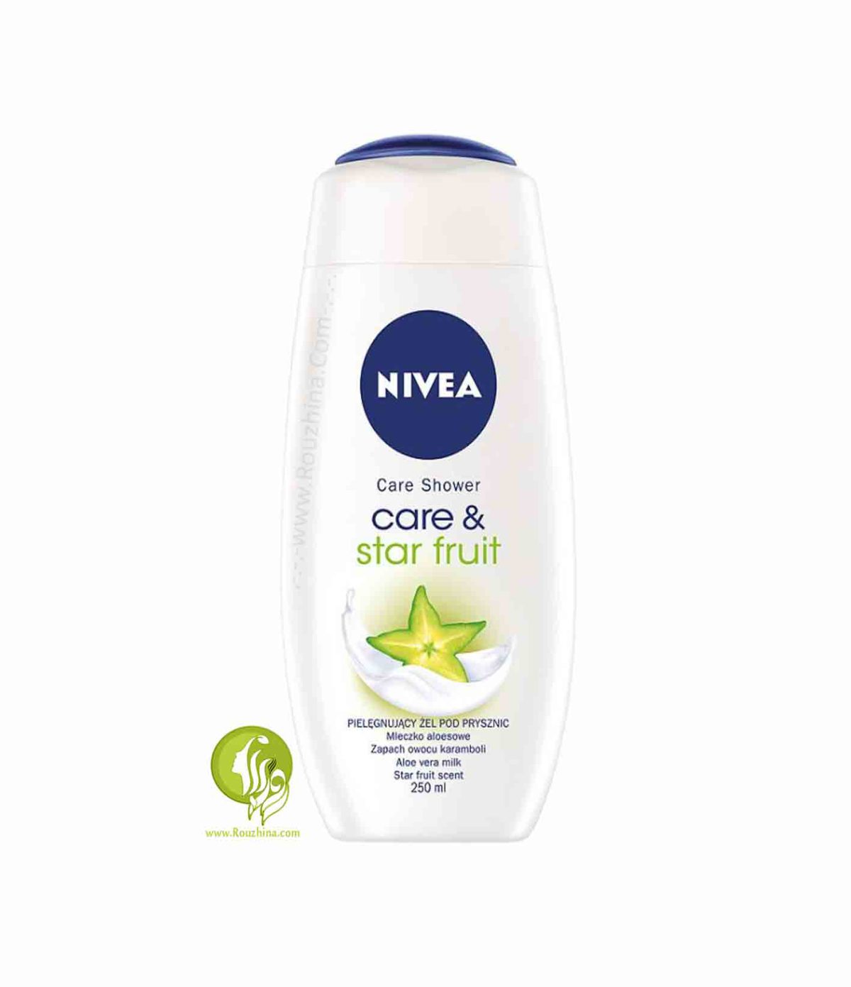 فروش ویژه کرم دوش میوه ای بدن نیوا Nivea مدل استار فروت Nivea Care & Star Fruit Body Shampoo