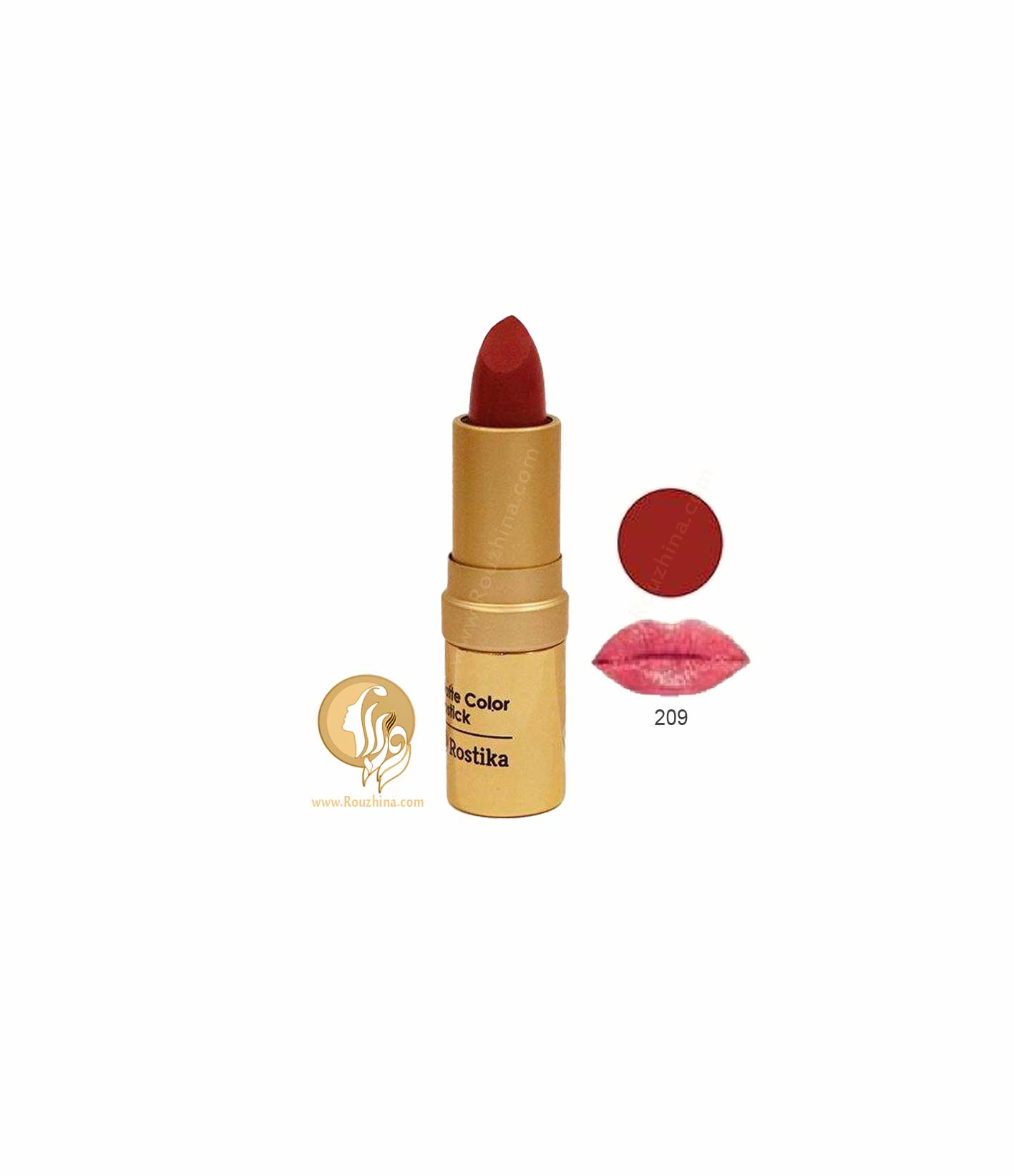 رژلب جامد روستیکا Rostika مدل Sensitive شماره 209 1 تخفیف رژلب روستیکا Rostika مدل Sensitive شماره 209