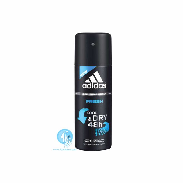 فروش ویژه اسپری ضد عرق مردانه آدیداس مدل فرش : Adidas Fresh Anti Perspirant Spray For Men