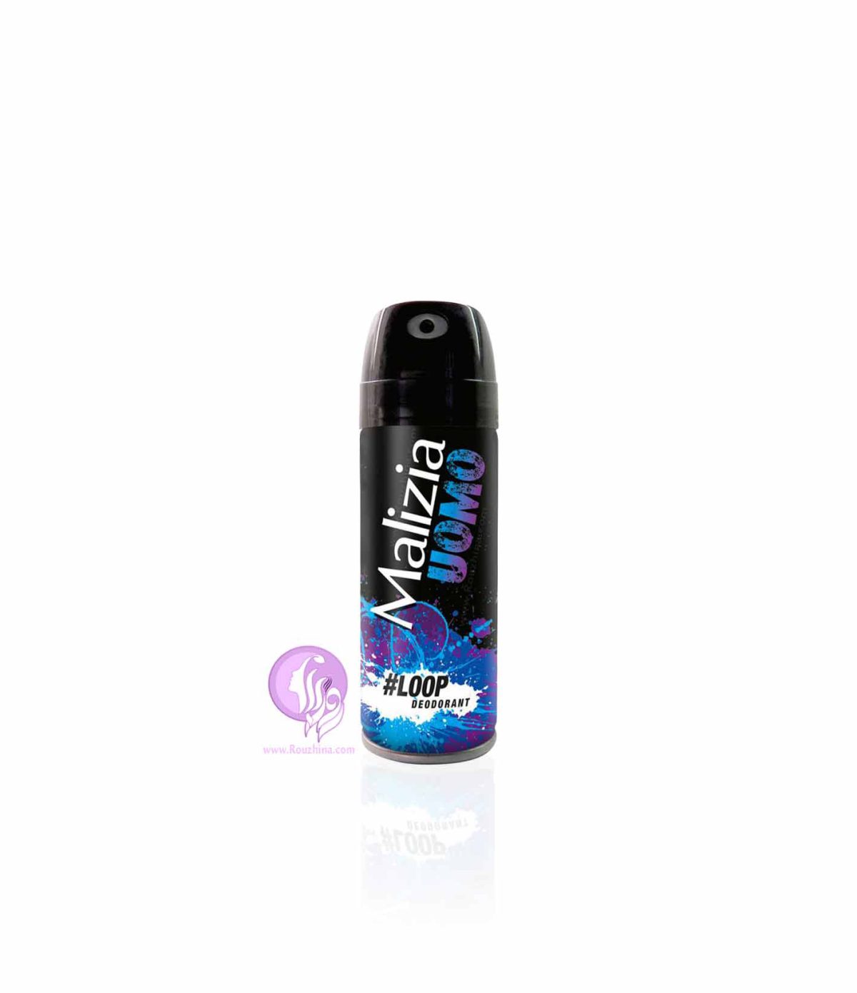 اسپری دئودورانت مردانه ماليزيا Malizia مدل Loop لوپ 100ml
