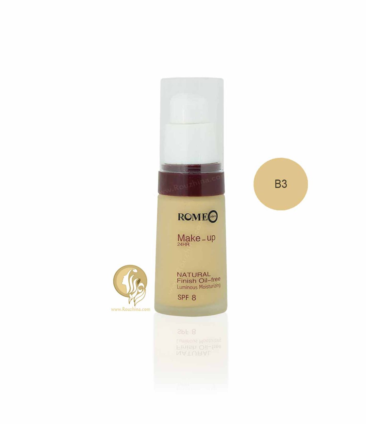 کرم پودر 24ساعته رومئو شماره B3 حجم 35ml