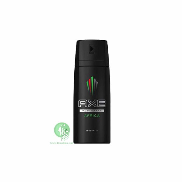 فروش ویژه اسپری خوشبو کننده مردانه آکس مدل آفریقا : Axe Africa Deo Spray For Men