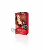 معرفی ویژگیهای کیت رنگ موی بدون آمونیاک رولون Revlon قهوه ای قرمز روشن شماره 55