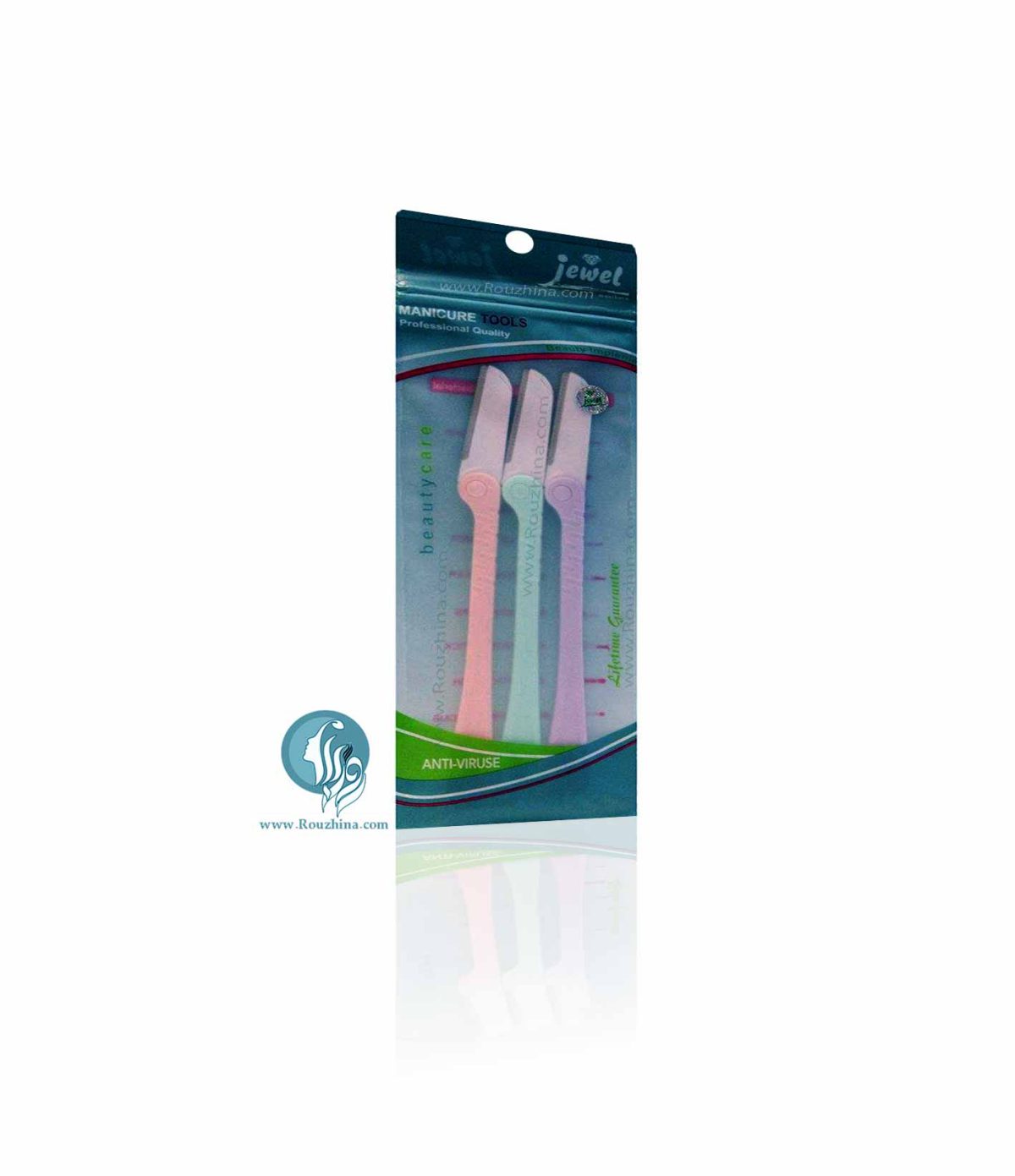 بسته تیغ ابرو جیول Jewel (پک 3 عددی)