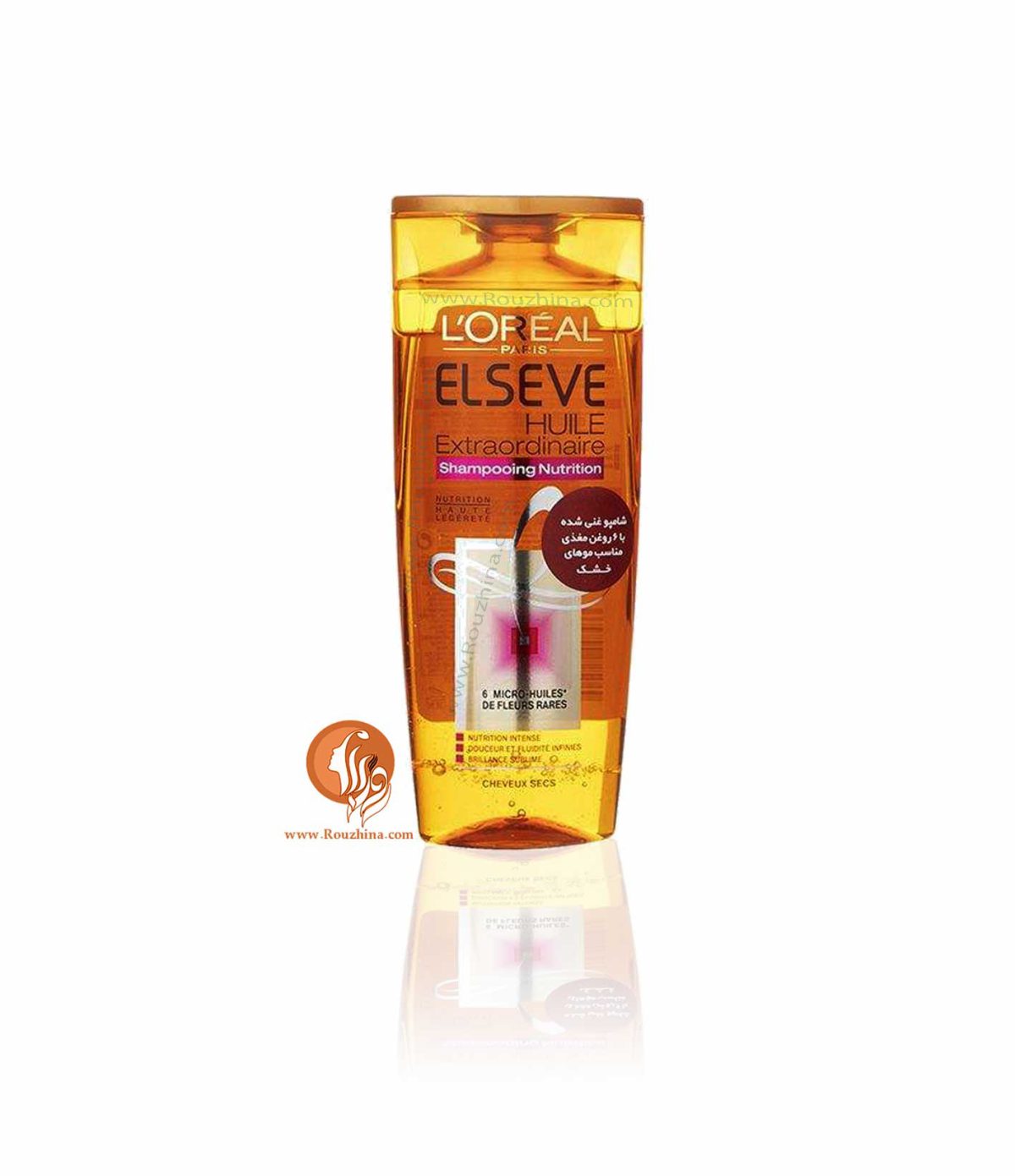 شامپو مغذی و تقویت کننده اکسترا اردینری لورال Loreal مناسب موهای خشک 400ml