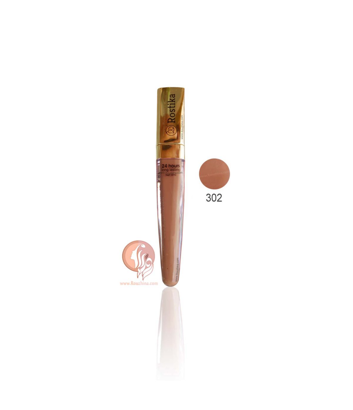 رژلب مایع روستیکا Rostika مدل Sensitive شماره 302
