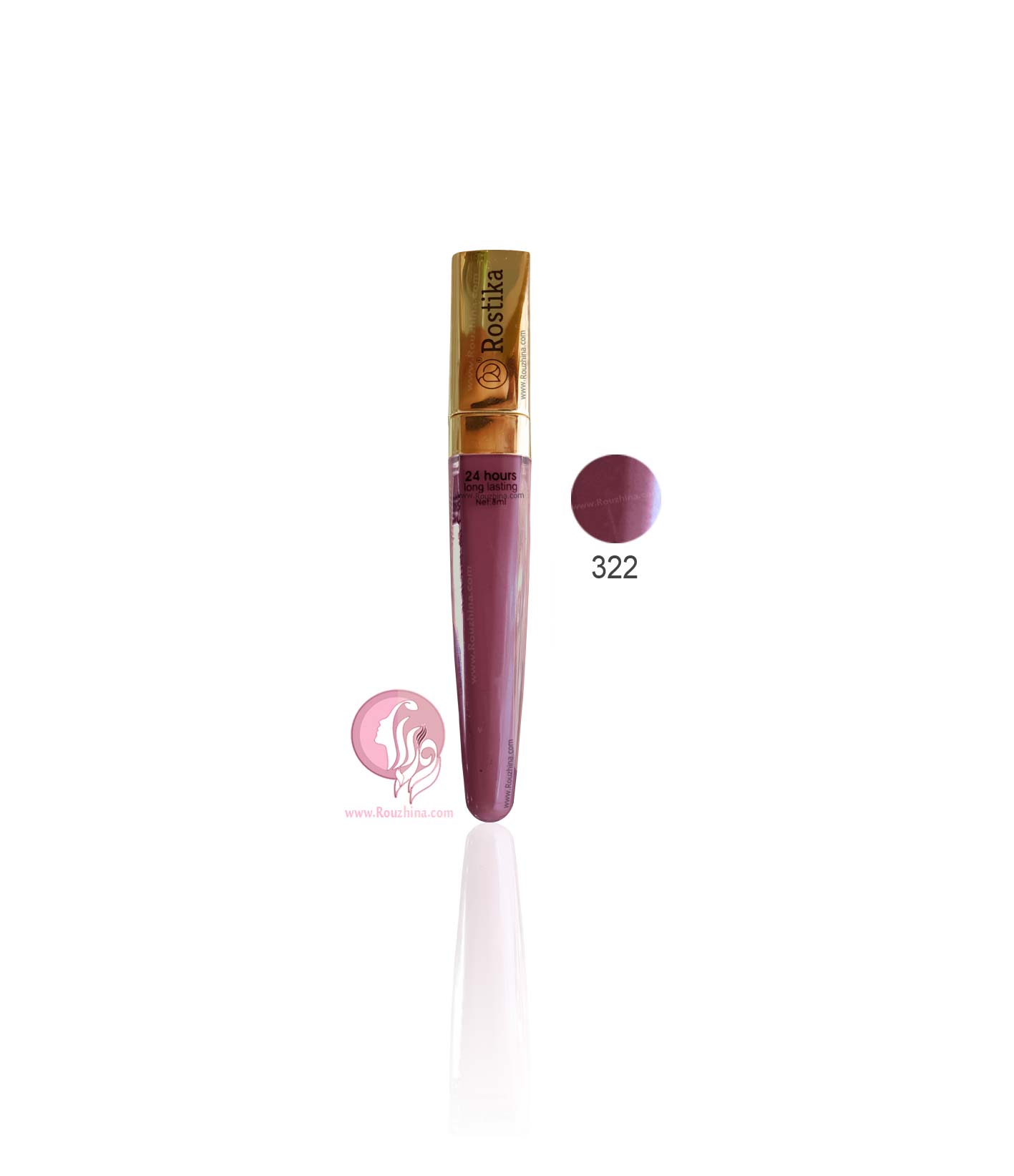 رژلب مایع روستیکا Rostika مدل Sensitive شماره 322
