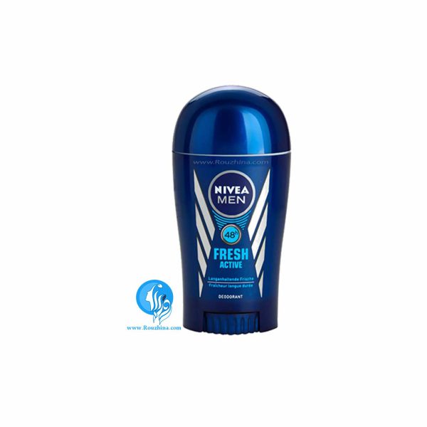 فروش مام صابونی ، استیک ضد تعریق مردانه نیوا مدل فرش اکتیو: Nivea Fresh Active Stick Deodorant For Men