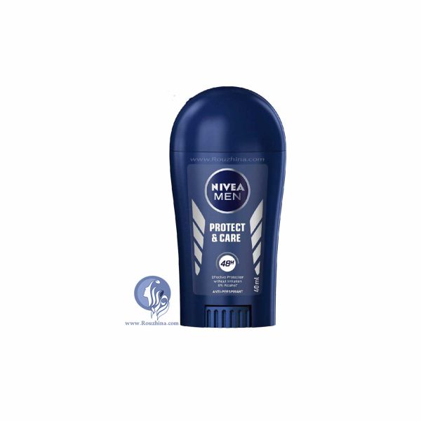 فروش مام صابونی استیک ضد تعریق مردانه نیوا مدل پروتکت اند کر : Nivea Protect & Care Stick Deodorant For Men