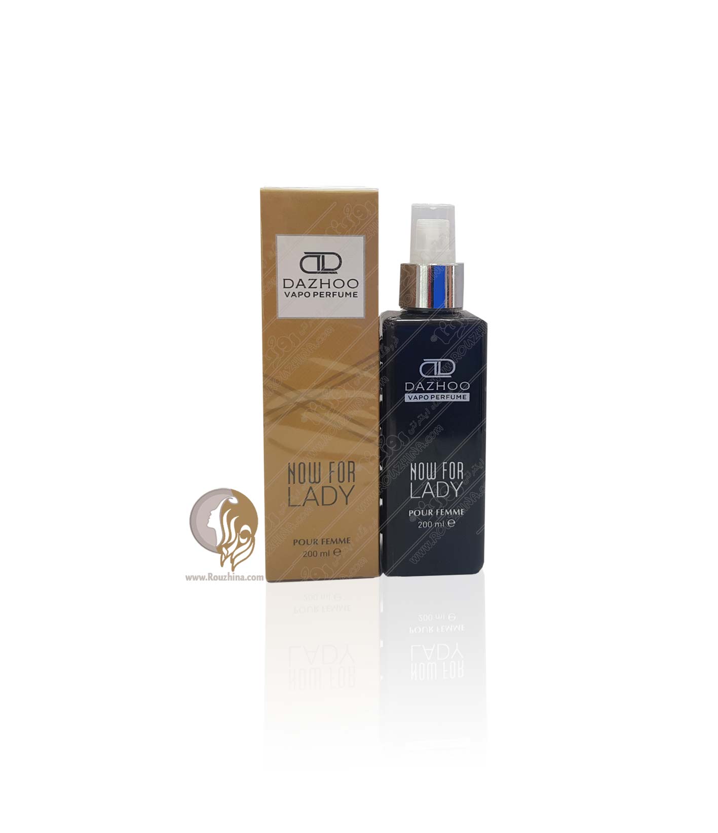 بادی اسپلش زنانه داژو Dazhoo مدل نو فور لیدی Now For Lady رایحه اصلی Zen زن 200ml