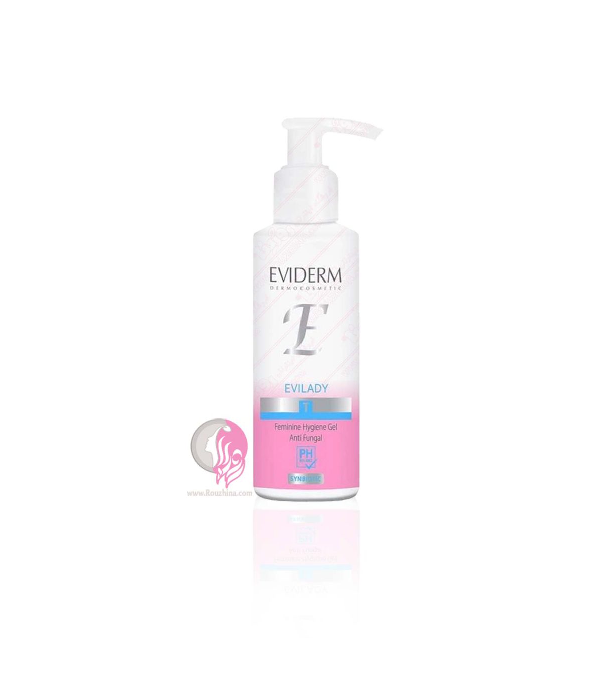 ژل بهداشتی روشن کننده بانوان Evilady اویدرم Eviderm