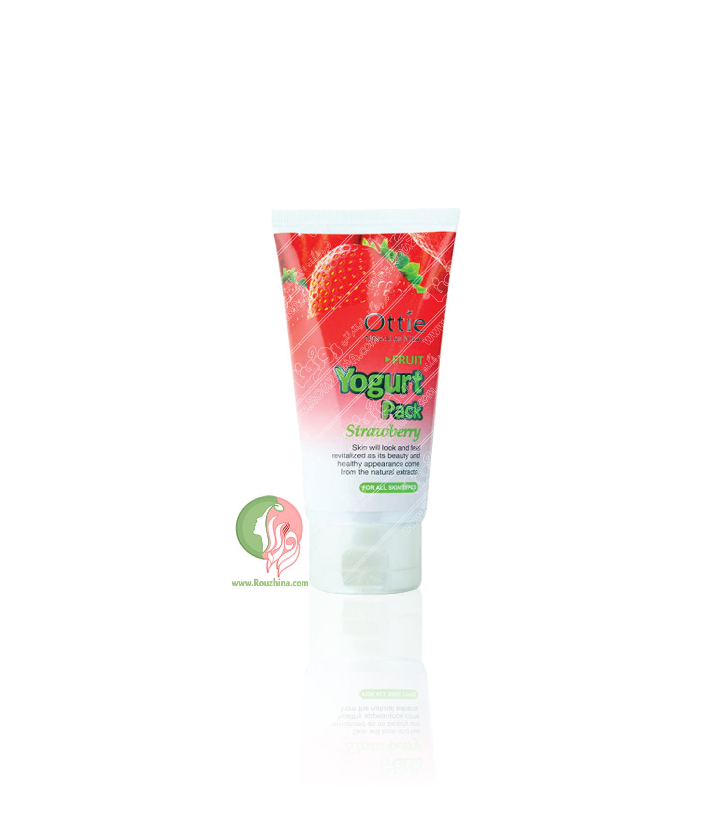 ماسک صورت توت فرنگی اوتی Ottie مدل Strawberry 1 ماسک صورت توت فرنگی اوتی