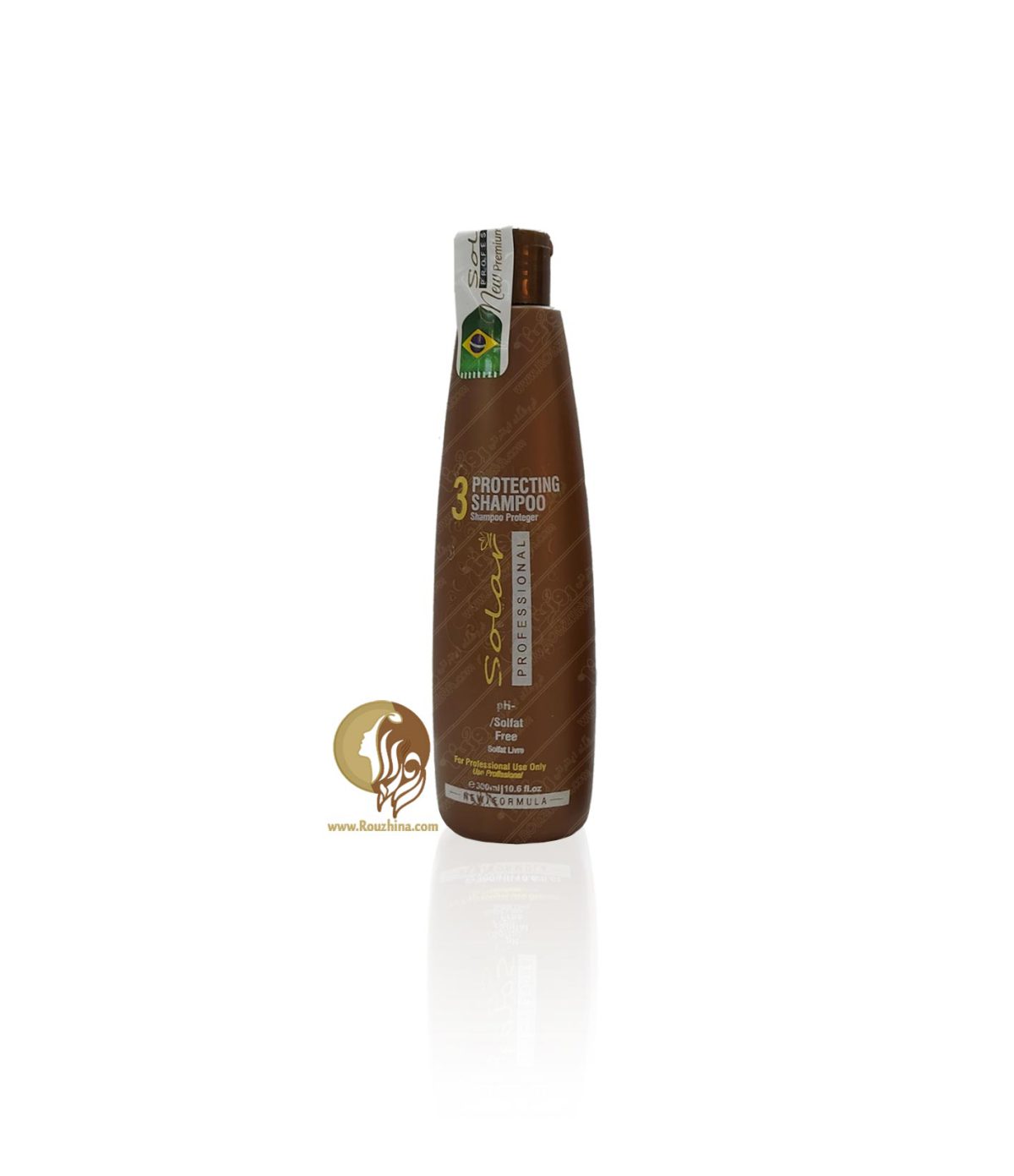 شامپو کراتین بدون سولفات سولار برزیل 300ml
