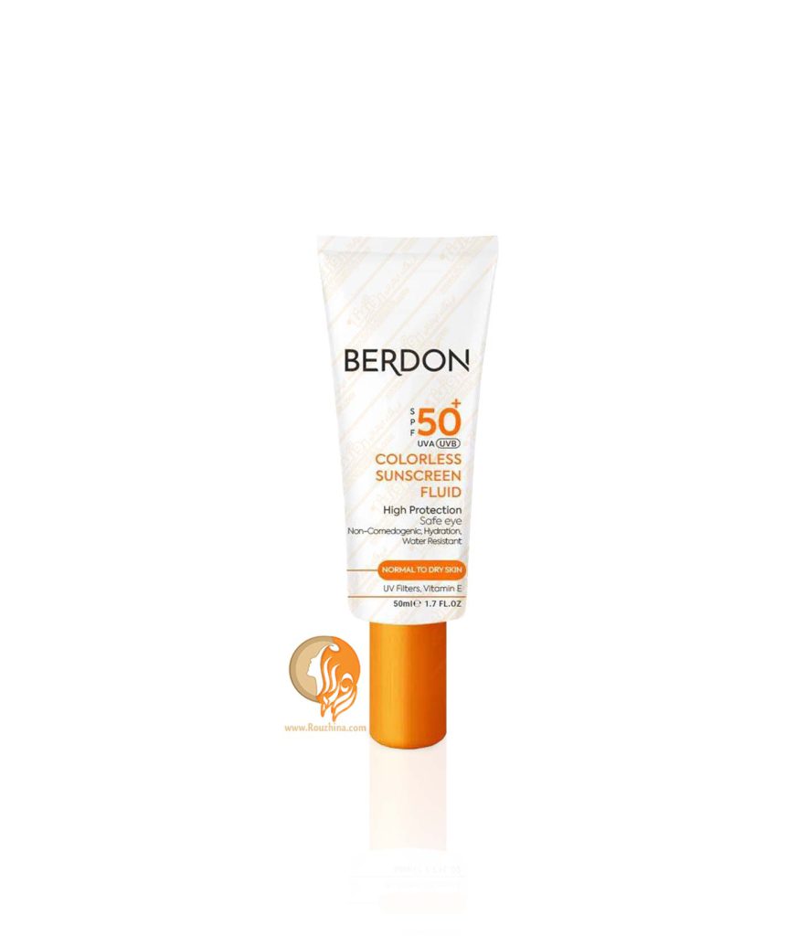 کرم ضد آفتاب SPF50 پوست معمولی و خشک بردون Berdon