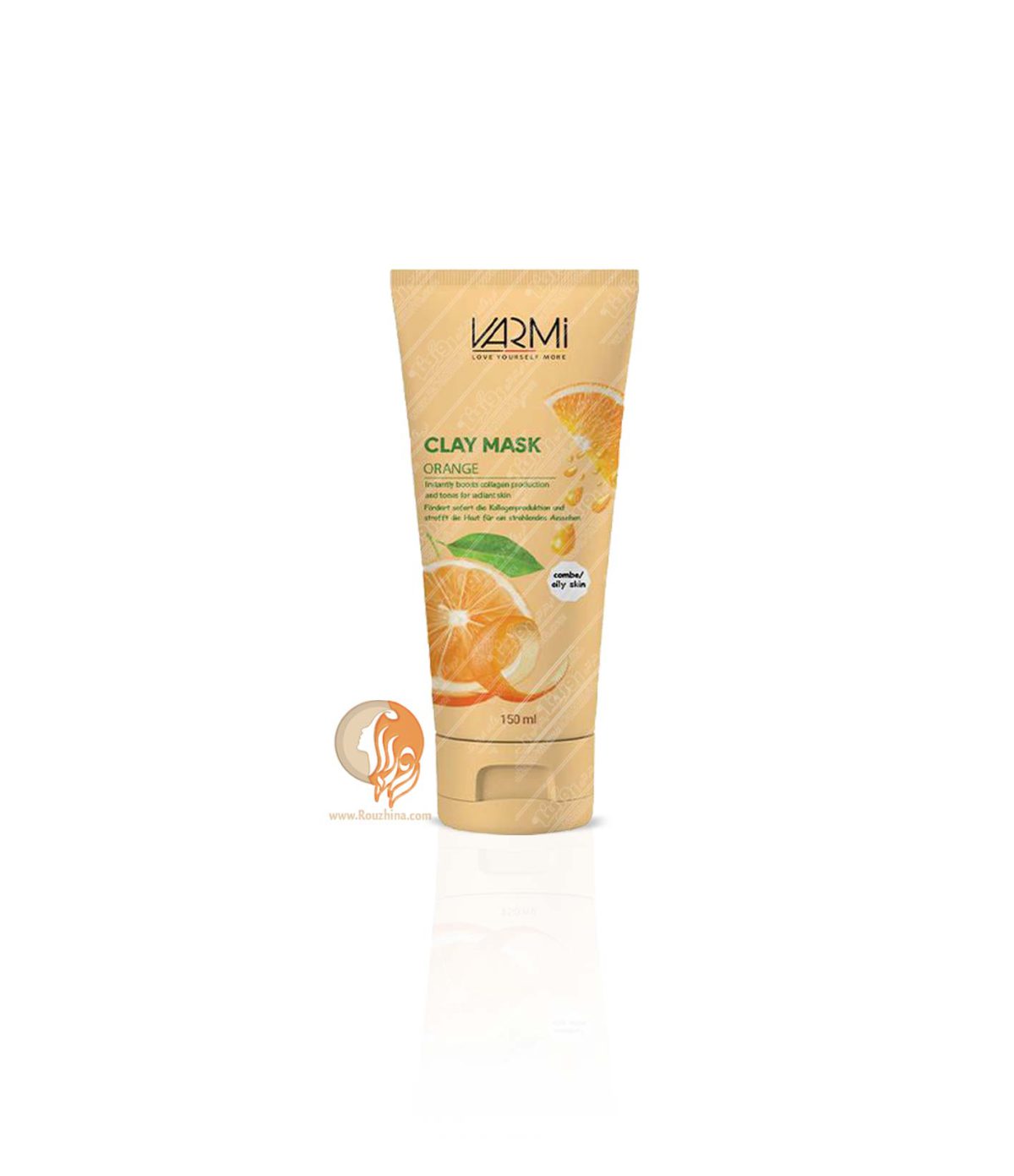 ماسک صورت خاک رسی پرتقال وارمی Varmi