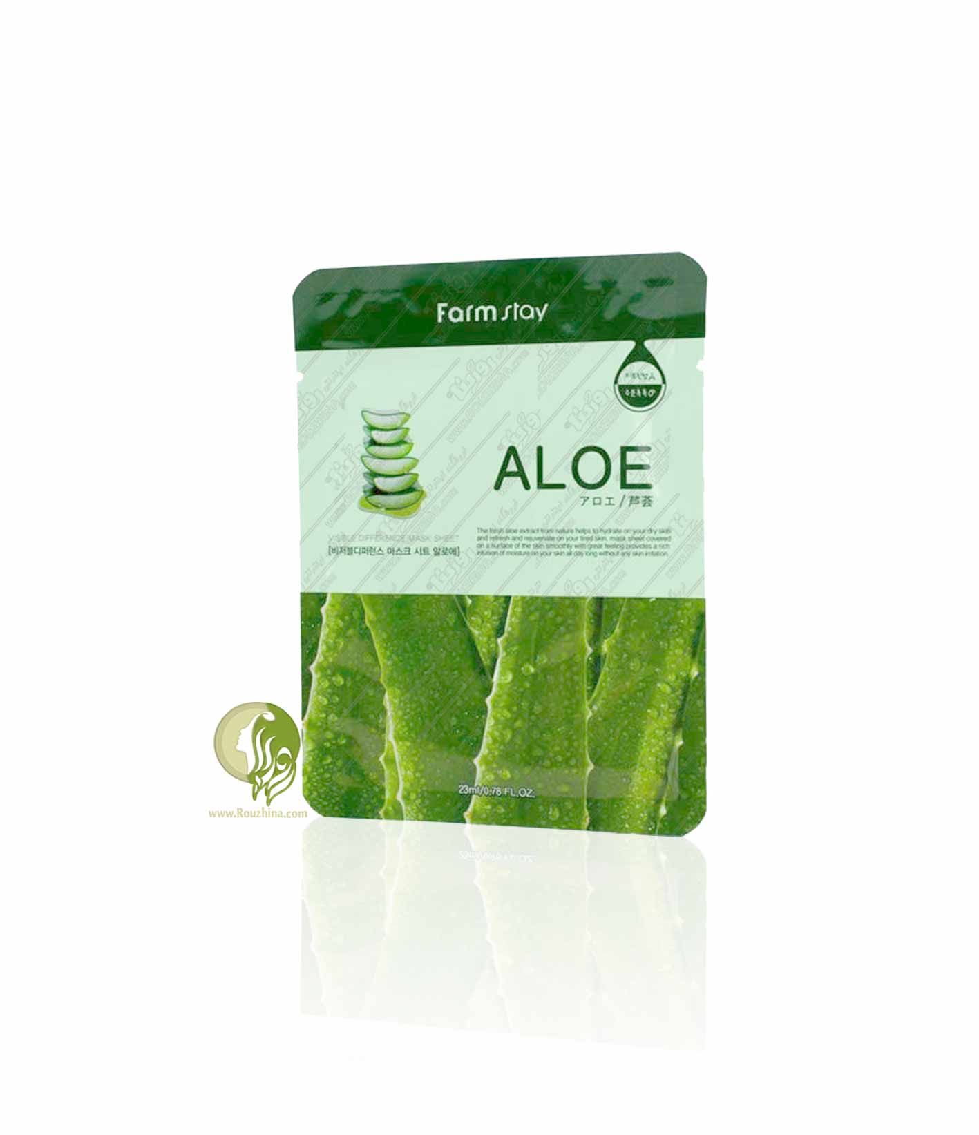 ماسک نقابی صورت فارم استی Farm Stay مدل آلوئه ورا Aloe Vera 1 ماسک نقابی صورت فارم استی Farm Stay مدل آلوئه ورا Aloe Vera