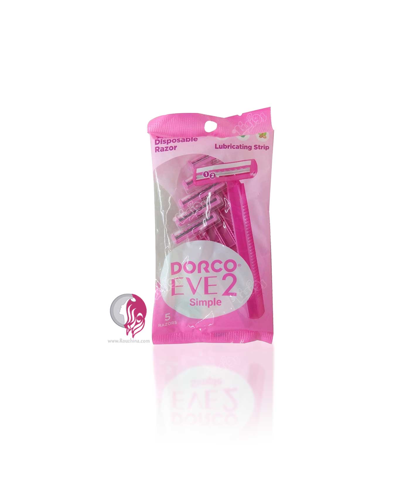 تیغ اصلاح بانوان دورکو Dorco مدل EVE2 (بسته 5 عددی)