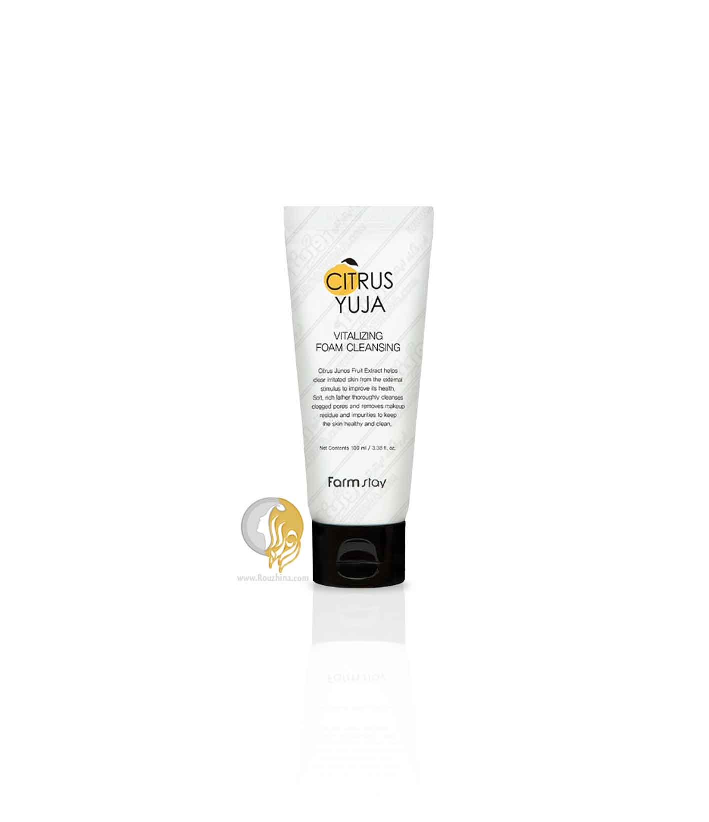 فوم شستشوی فارم استی مدل Citrus Yuja حجم 100میل 1 Farm Stay Citrus Yuja Vitalizing Foam Cleansing 100g