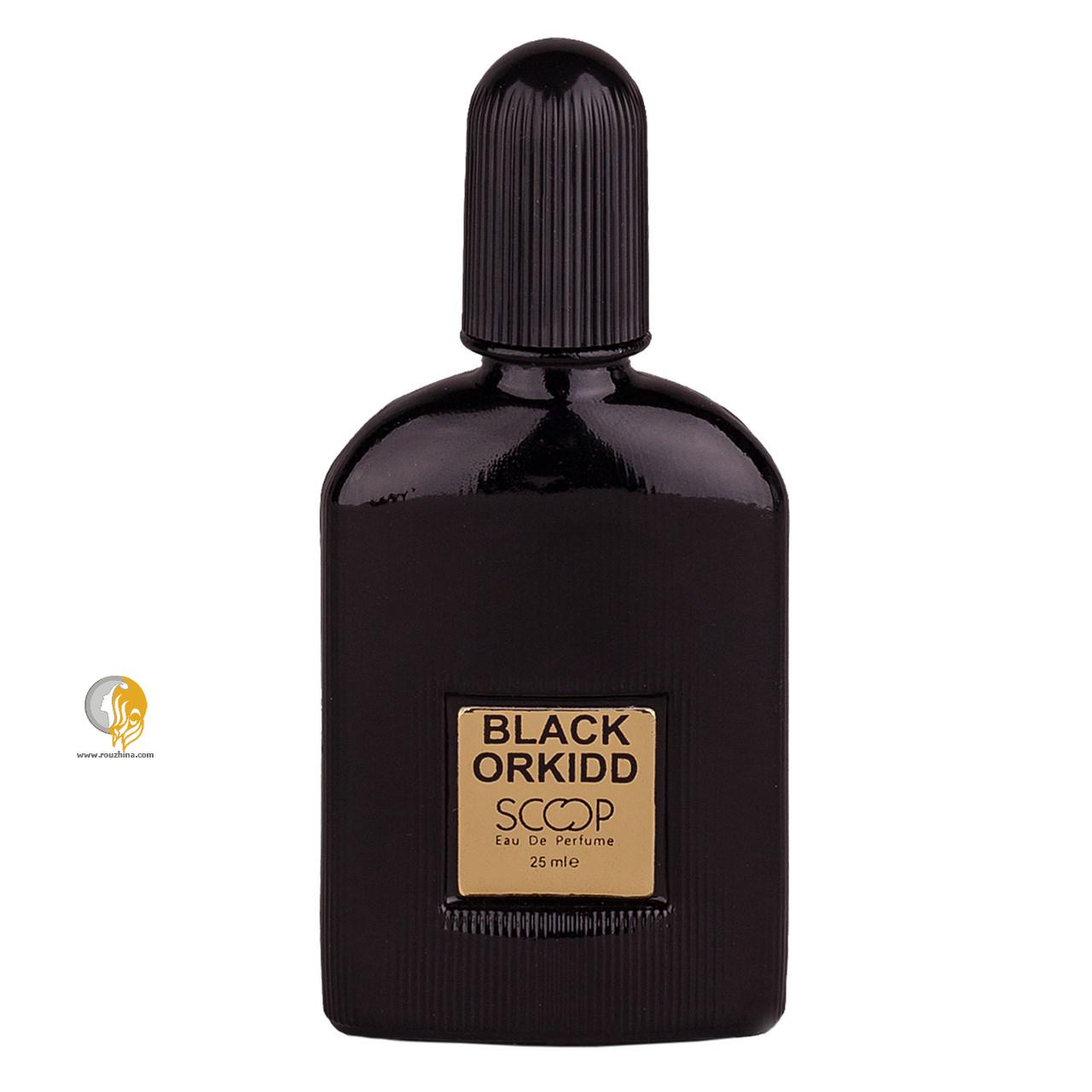 عطر جیبی مردانه اسکوپ مدل بلک ارکید حجم 25 میلی لیتر