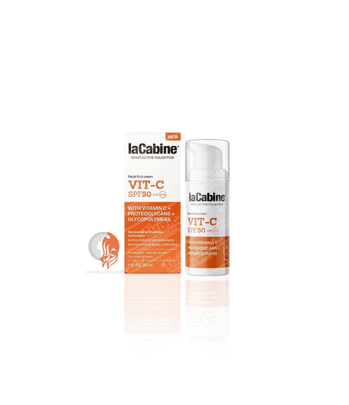 فلویید ضد آفتاب جوانساز لاکابین LaCabine مدل VIT-C