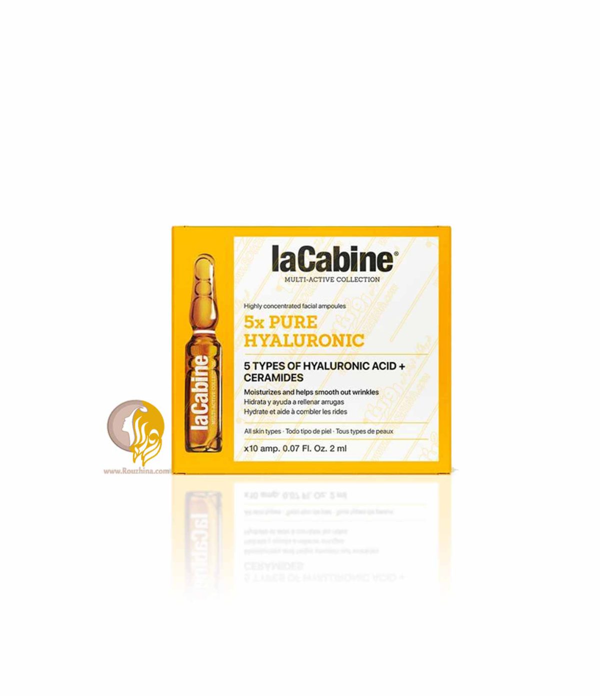 آمپول آبرسان قوی لاکابین Lacabine مدل 5X Pure