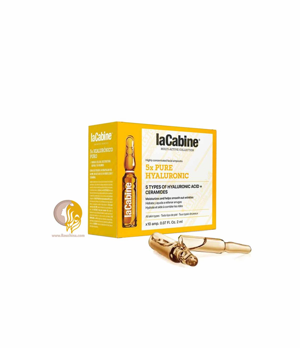 آمپول آبرسان قوی لاکابین Lacabine مدل 5X Pure