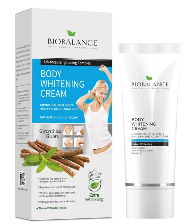 کرم روشن کننده بدن و نواحی حساس بیوبالانس BIOBALANCE