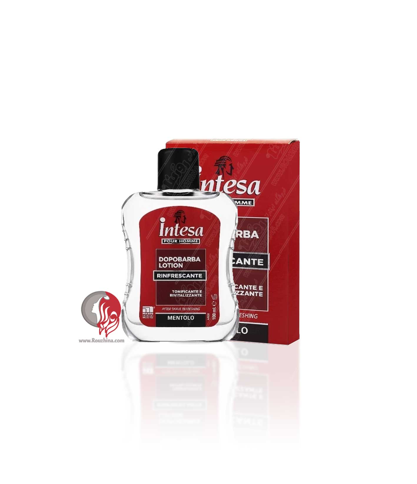 لوسیون افترشیو اینتسا intesa مدل Mentolo