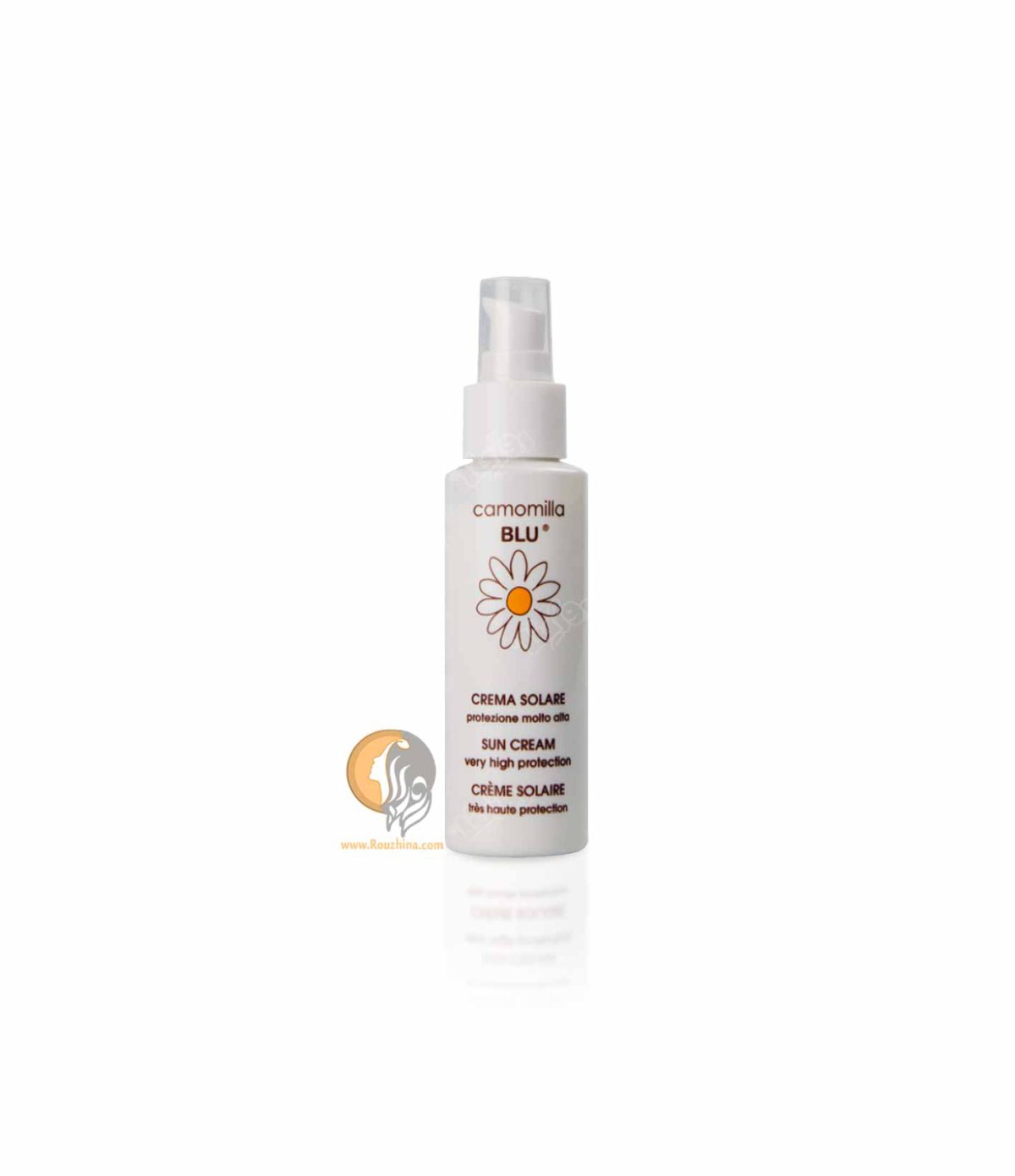 ضد آفتاب آبرسان کامومیلا بلو SPF50 حاوی سرامید 100میل