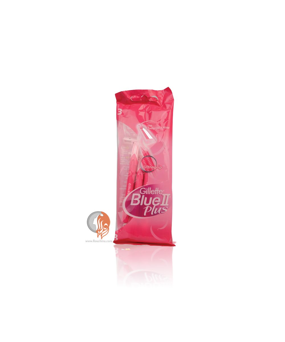 تیغ خودتراش ژیلت مدل Blueii Plus (بسته 5 عددی)