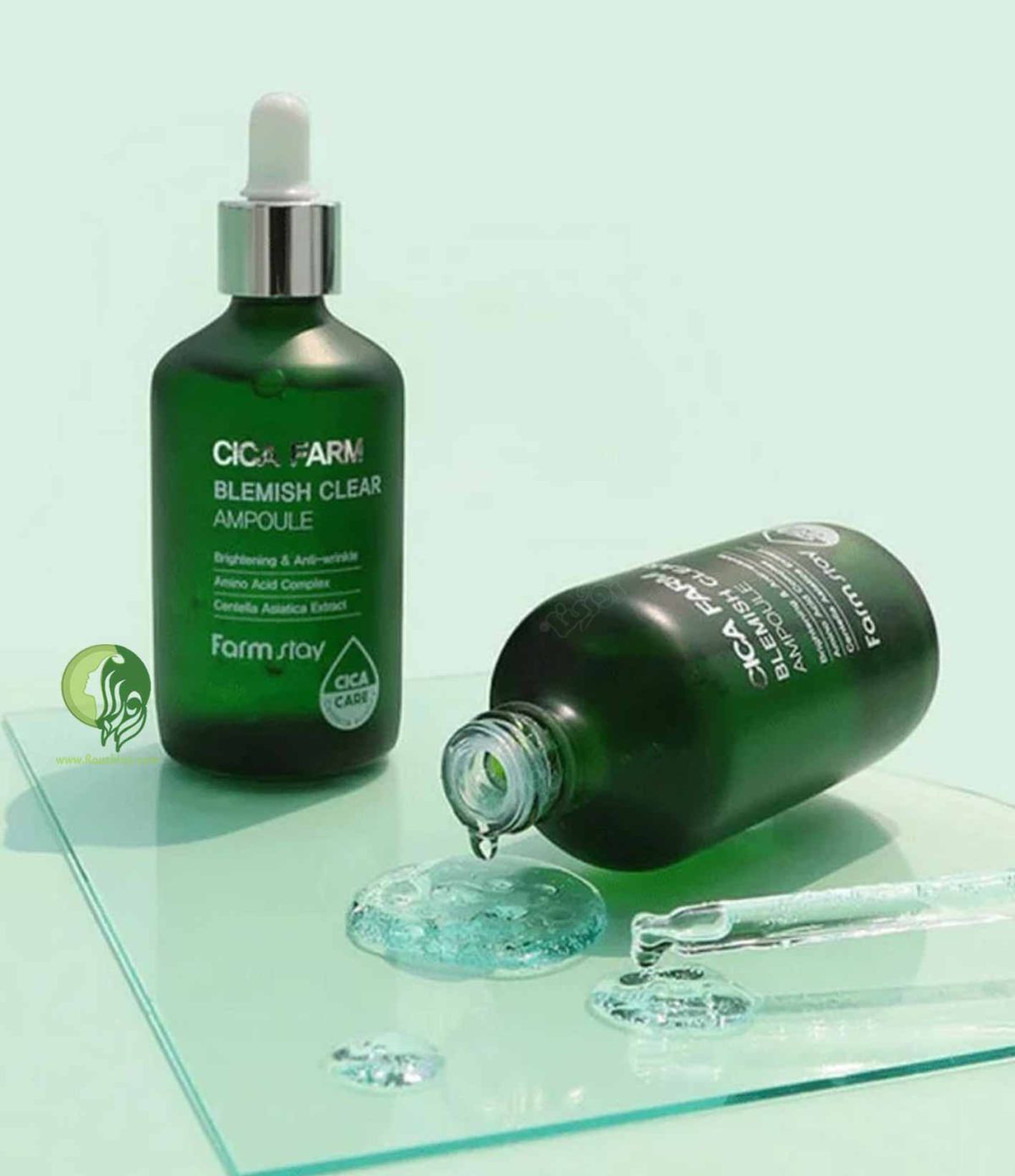 سرم آمپول آبرسان سیکا فارم استی جوانساز و روشن کننده 100 میل