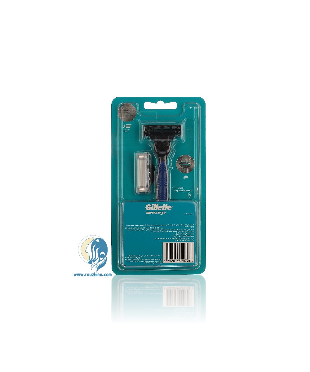 دسته تیغ خود تراش مچ تری ژیلت 3 لبه MACH3